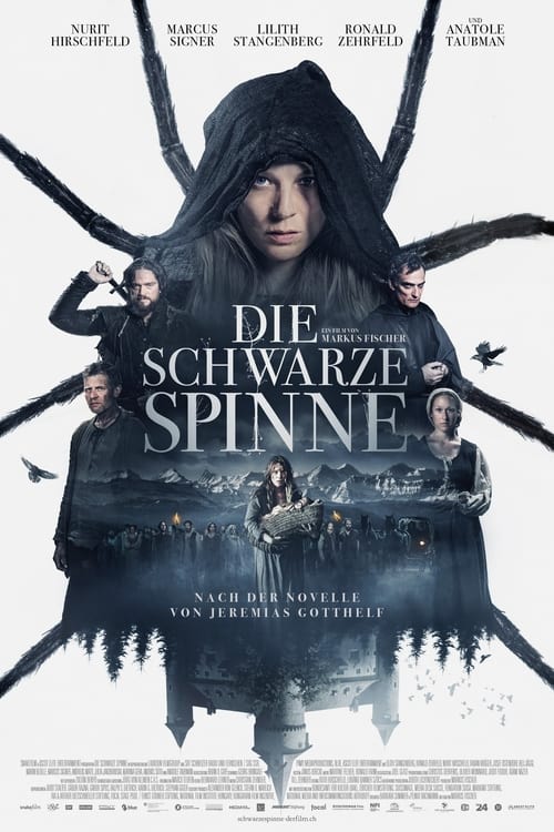 Die Schwarze Spinne poster