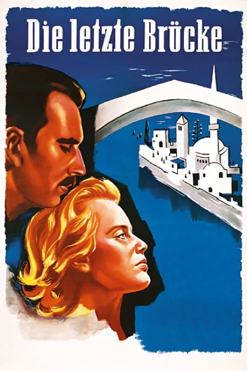 Poster Die letzte Brücke 1954