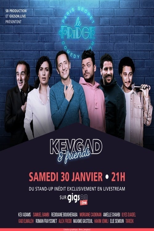 Poster Image for Kevgad & Friends au Fridge Comedy