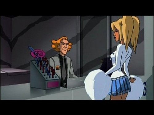 Escena del episodio 4 de la temporada 1 de la serie Stripperella