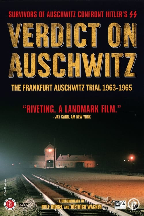 Poster Strafsache 4 Ks 2/63 - Auschwitz vor dem Frankfurter Schwurgericht