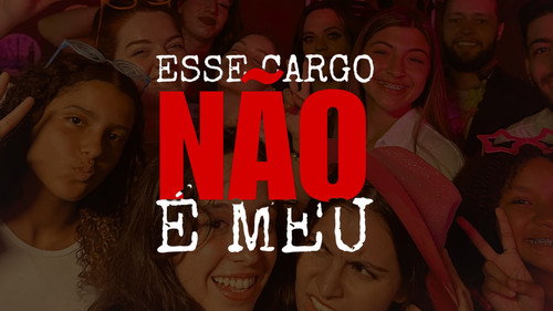 Esse Cargo Não é Meu Backdrop Blur