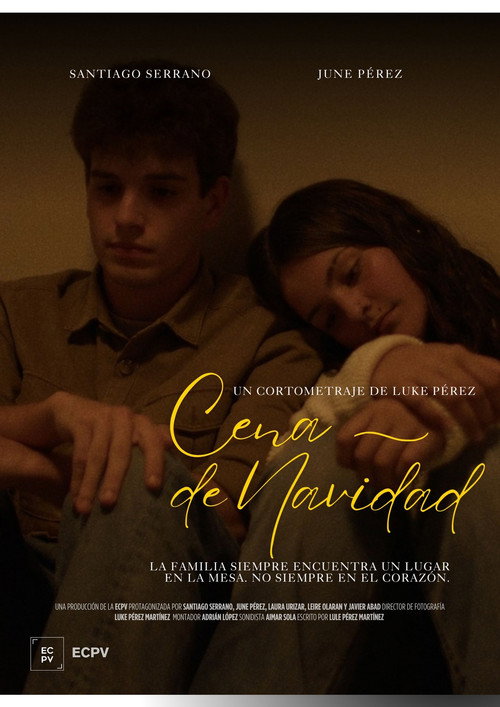 Cena de navidad poster