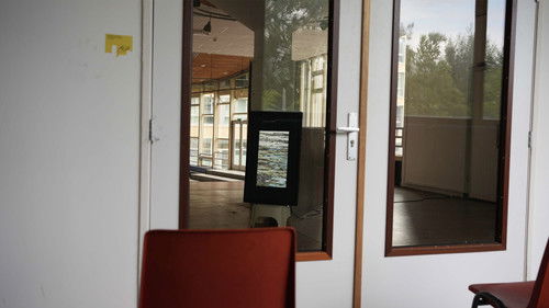 backdrop A puddle of water held in shape by my thoughts