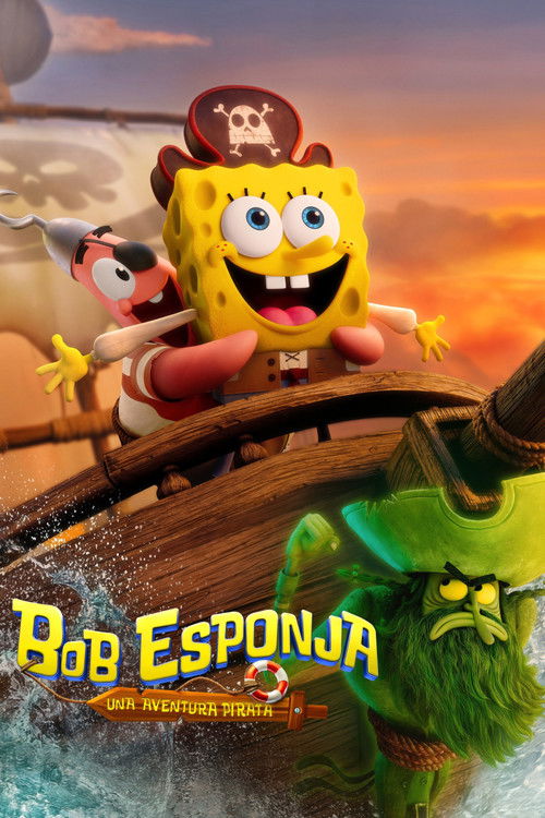 Cartell de Bob Esponja: Una aventura pirata