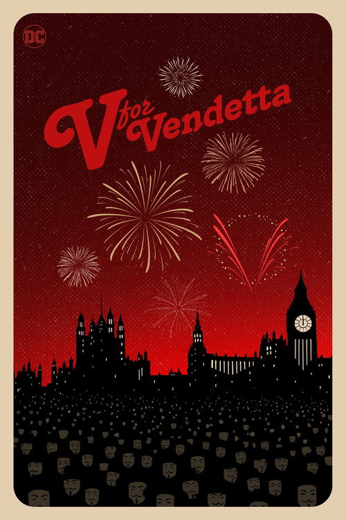 V FOR VENDETTA 20TH ANNIVERSARY poster