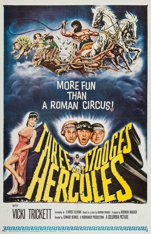 The Three Stooges Meet Hercules poster