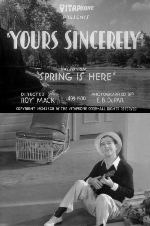 Yours Sincerely 1933