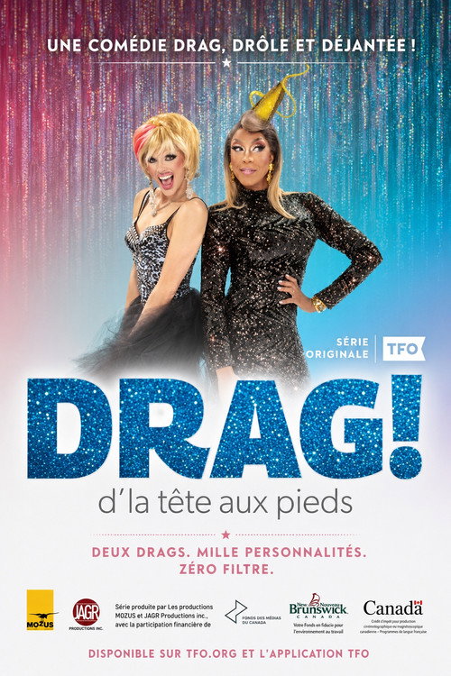 Póster oficial de Drag! D'la tête aux pieds