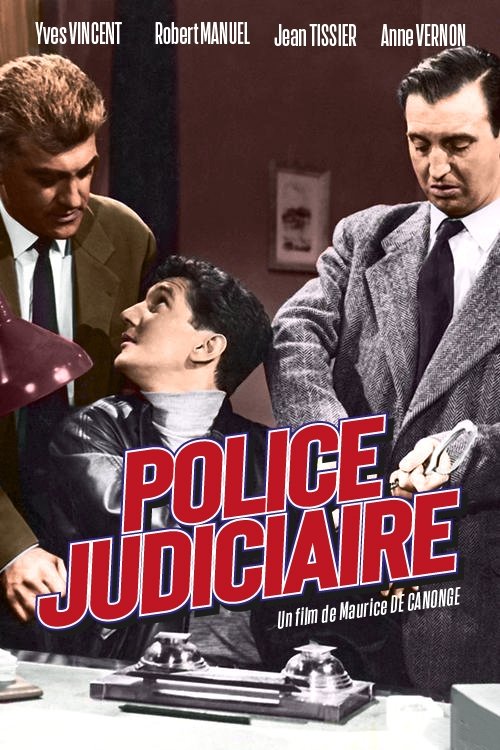Police Judiciaire movie poster player