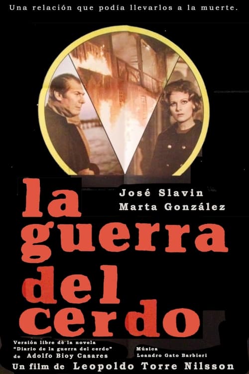 Poster La guerra del cerdo 1975