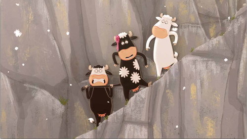 Le Quatuor à cornes : Là-haut sur la montagne