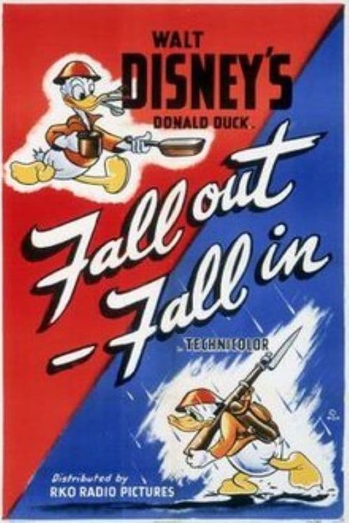 Poster Fall Out - Fall In 1943
