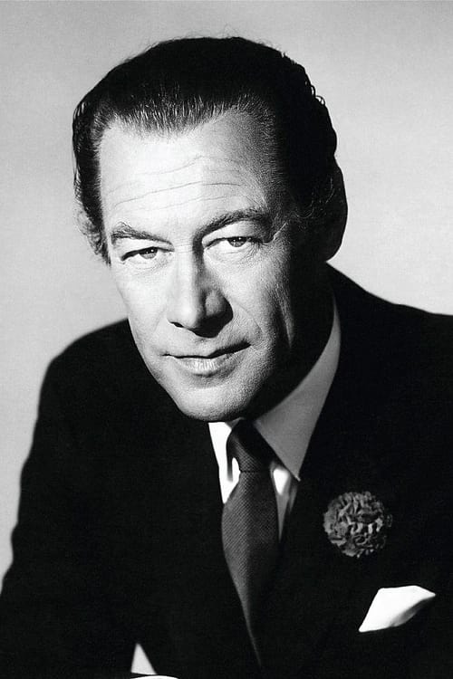 Grootschalige poster van Rex Harrison
