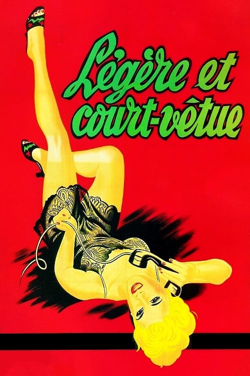 Poster Légère et Court-Vêtue 1953