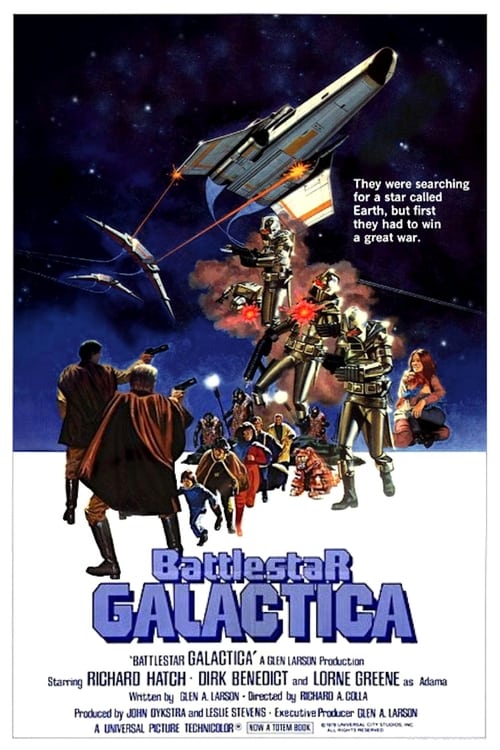 Grootschalige poster van Battlestar Galactica