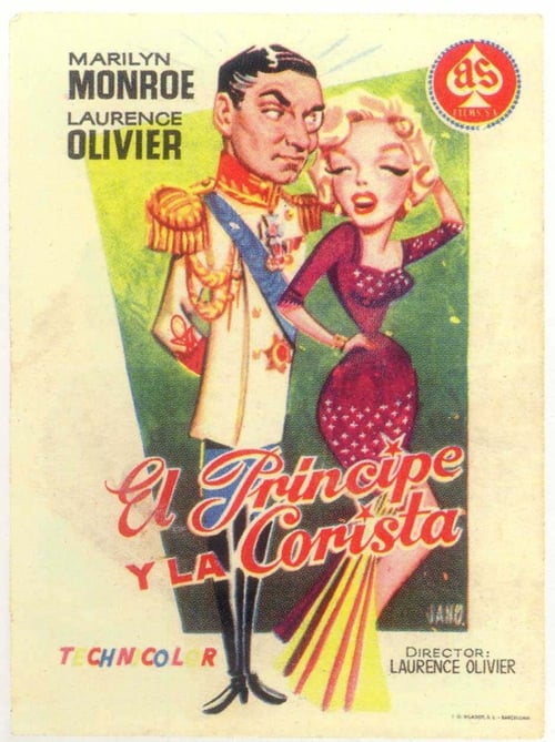 El príncipe y la corista 1957