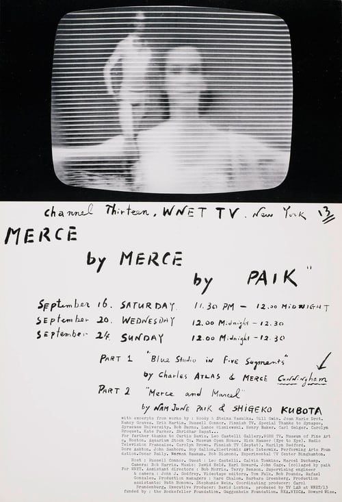 Merce by Merce by Paik 1978