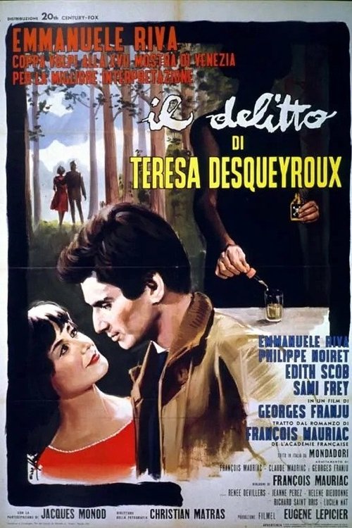 Il delitto di Therese Desqueyroux movie poster player