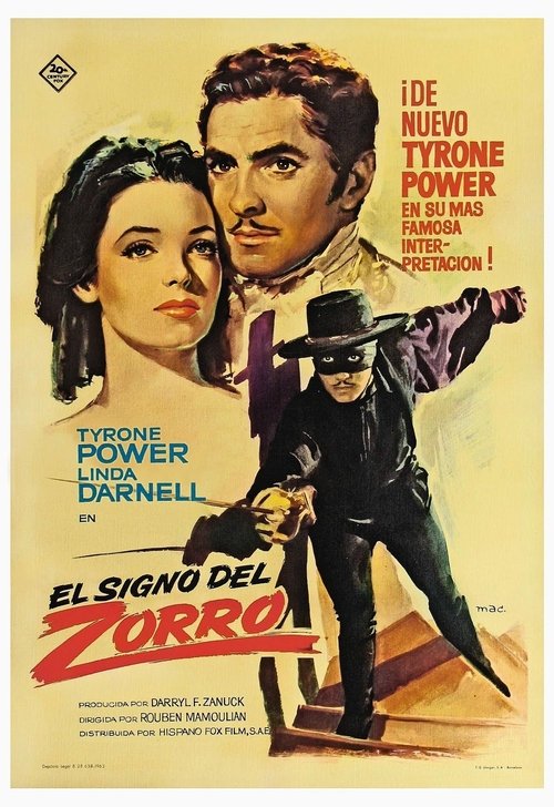 El signo del Zorro 1940