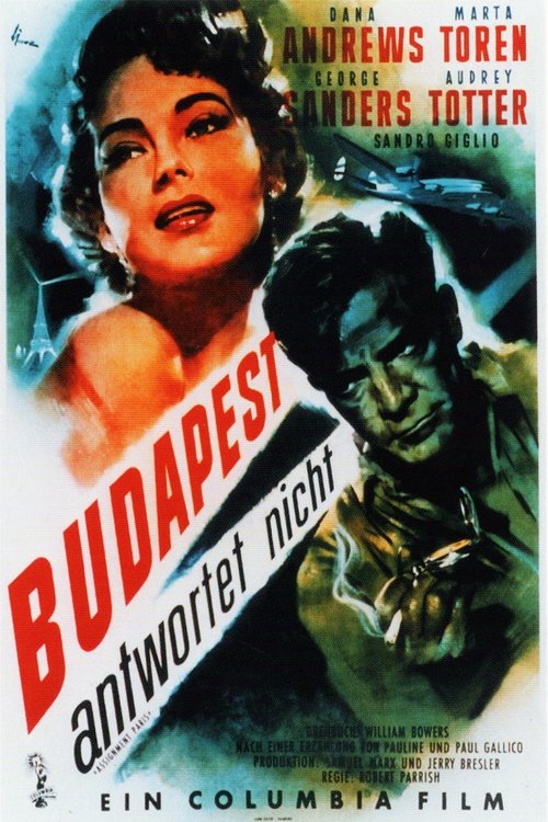 Budapest antwortet nicht movie poster player