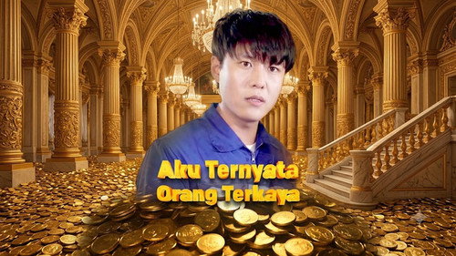 Aku Ternyata Orang Terkaya Backdrop Blur