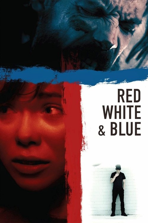 Grootschalige poster van Red White & Blue