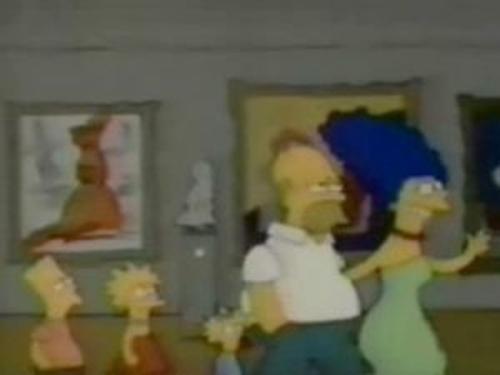 Escena del episodio 28 de la temporada 0 de la serie Los Simpson