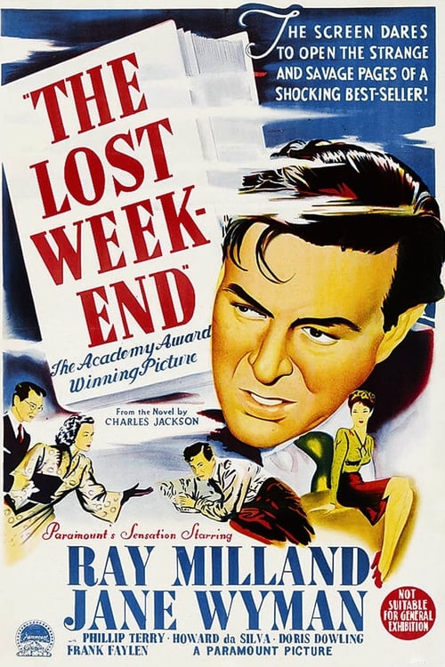 Grootschalige poster van The Lost Weekend