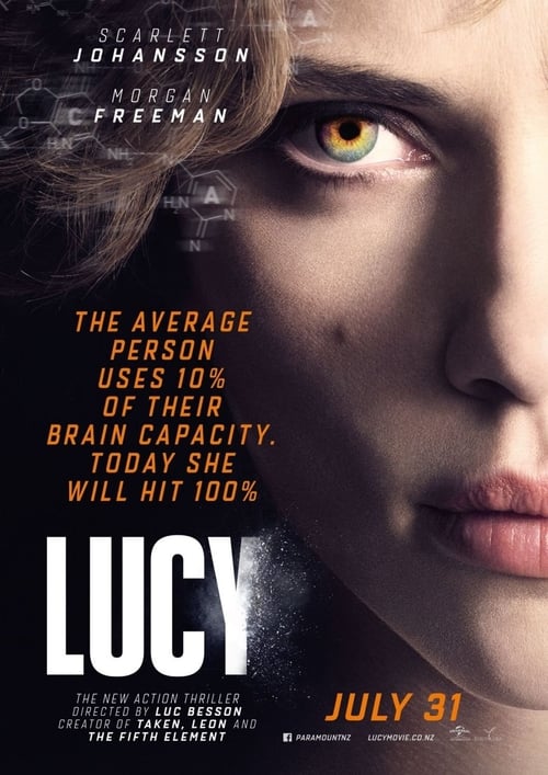 Lucy movie poster