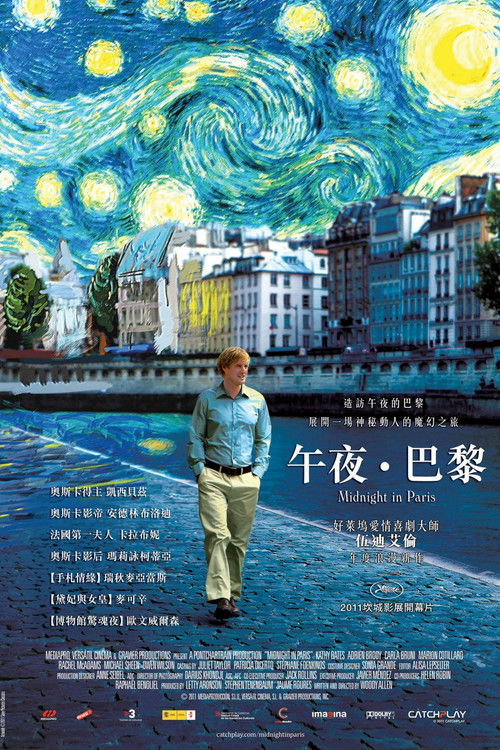 Midnight in Paris poster