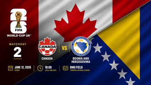 Group B: Canada vs. Bosnia and Herzegovina