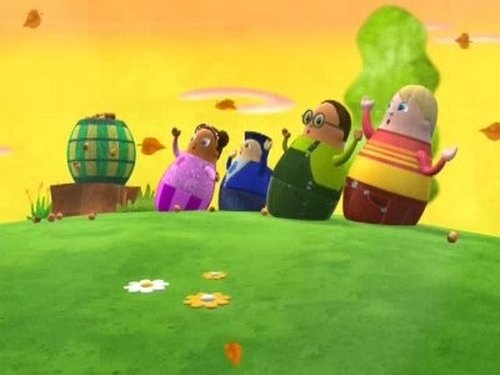 Escena del episodio 7 de la temporada 1 de la serie Higglytown Heroes