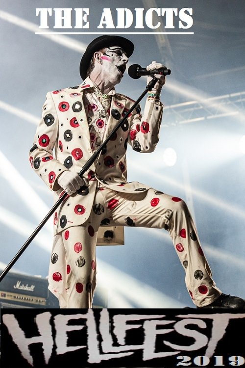 The Adicts au Hellfest 2019 movie poster player