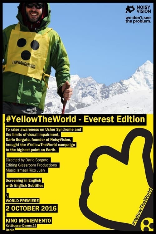Poster #YellowTheWorld - Everest Edition 2017