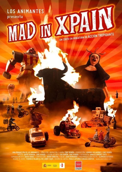 Mad in Xpain movie poster player