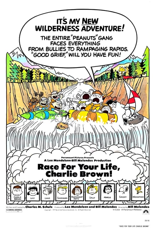 Race for Your Life, Charlie Brown poster