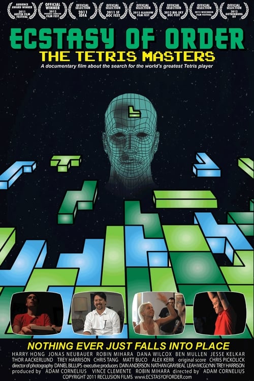 A documentary that captures the greatest world record Tetris players as they prepare for the Classic Tetris World Championship. From the days of Thor Aackerlund and his historic victory at the 1990 Nintendo World Championships, right up to the present and Harry Hong's perfect 