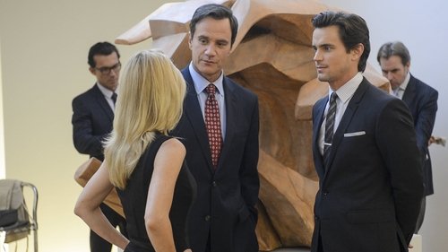 Escena del episodio 15 de la temporada 4 de la serie Ladrón de guante blanco