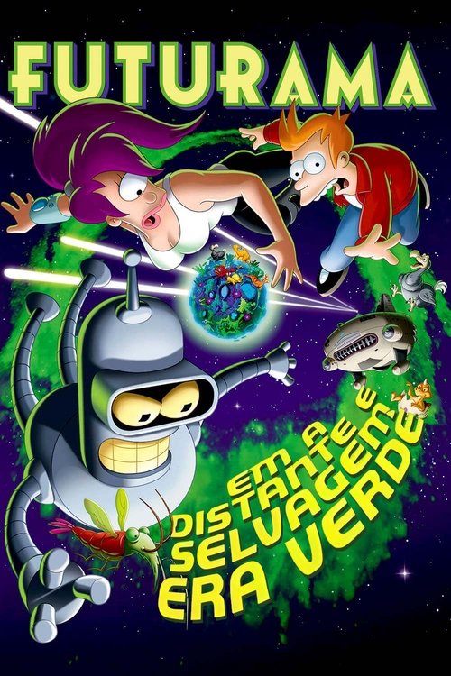 Pôster de Futurama - Em Distante e Selvagem Era Verde