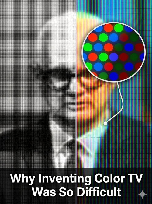 Why Inventing Color TV Was So Difficult