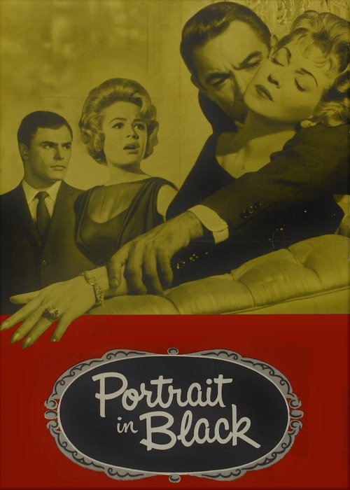 Portrait in Black poster
