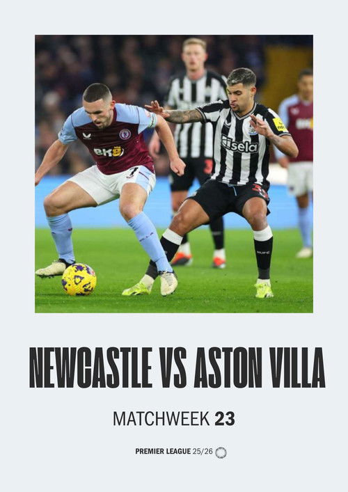 Newcastle VS Aston Villa PL 25/26