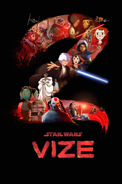 Plakát seriálu STAR WARS: VIZE