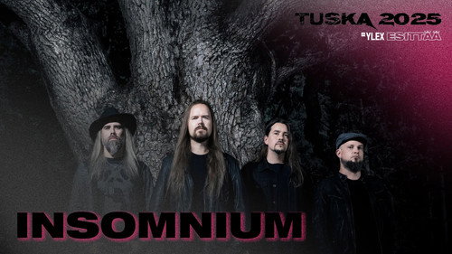 Insomnium - Tuska 2025 Backdrop Blur