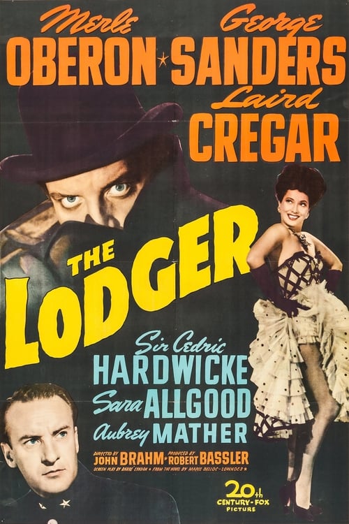 Grootschalige poster van The Lodger