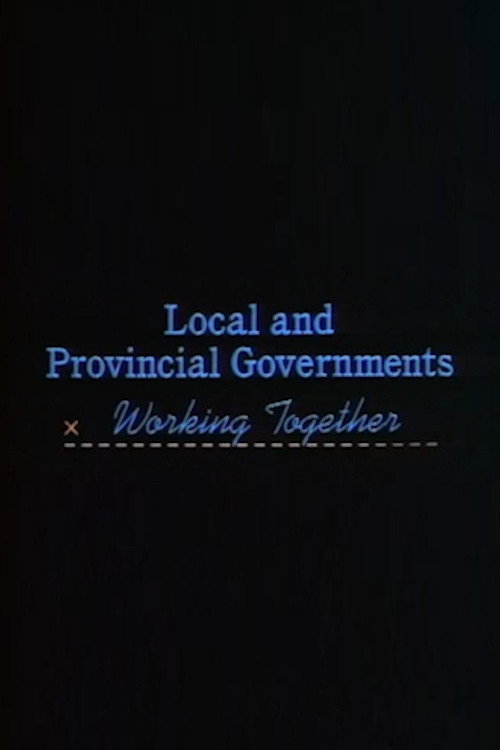 Póster de Local and Provincial Governments: Working Together