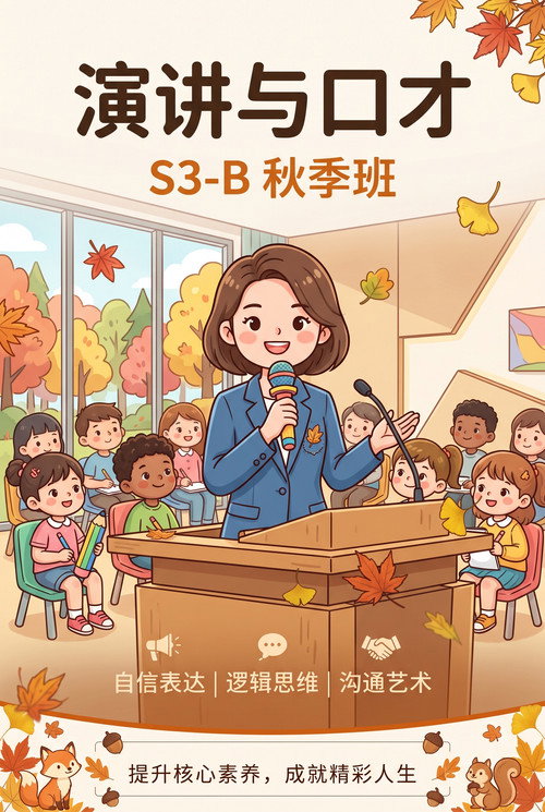 演讲与口才 S3-B秋季班