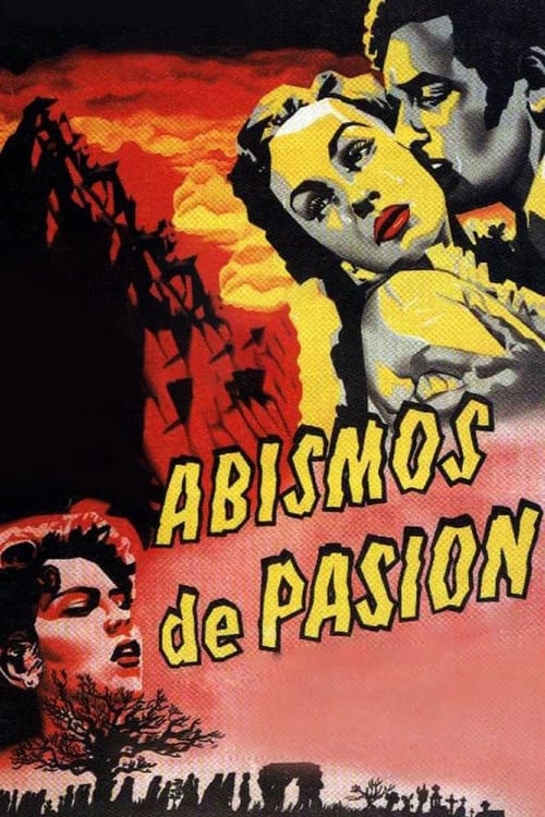 Poster Abismos de pasión 1954