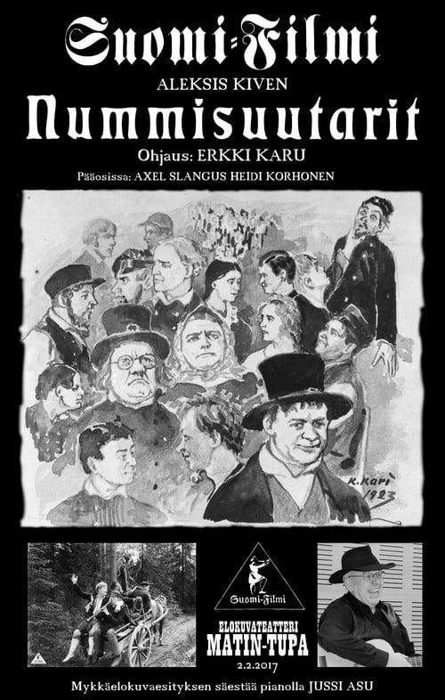 Nummisuutarit (1923) poster